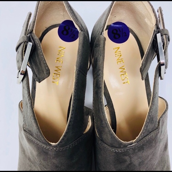 Nine West | NWOT Olive Green Block Heel Sandal - Picture 6 of 8